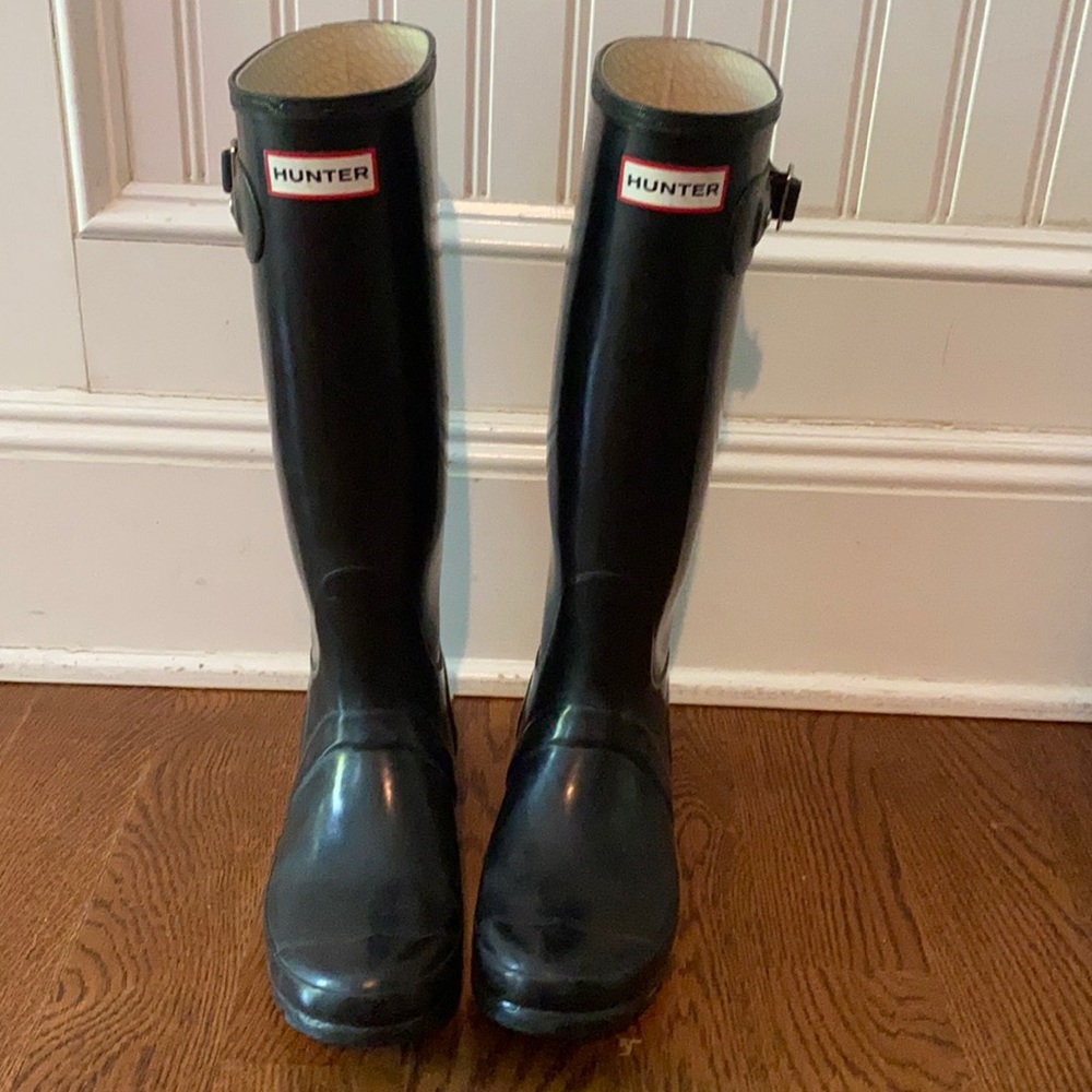 Hunter boots perfect condition